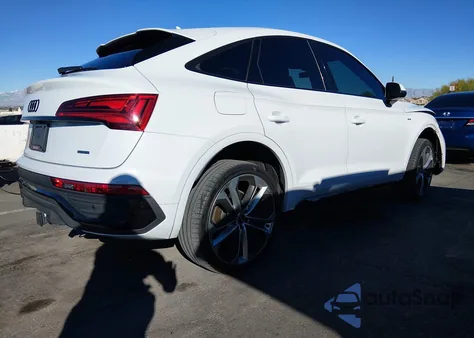 2023 Audi Q5 Sportback Premium Plus 45 Tfsi S Line Quattro S Tronic from USA, damaged, VIN WA15AAFY6P2076692